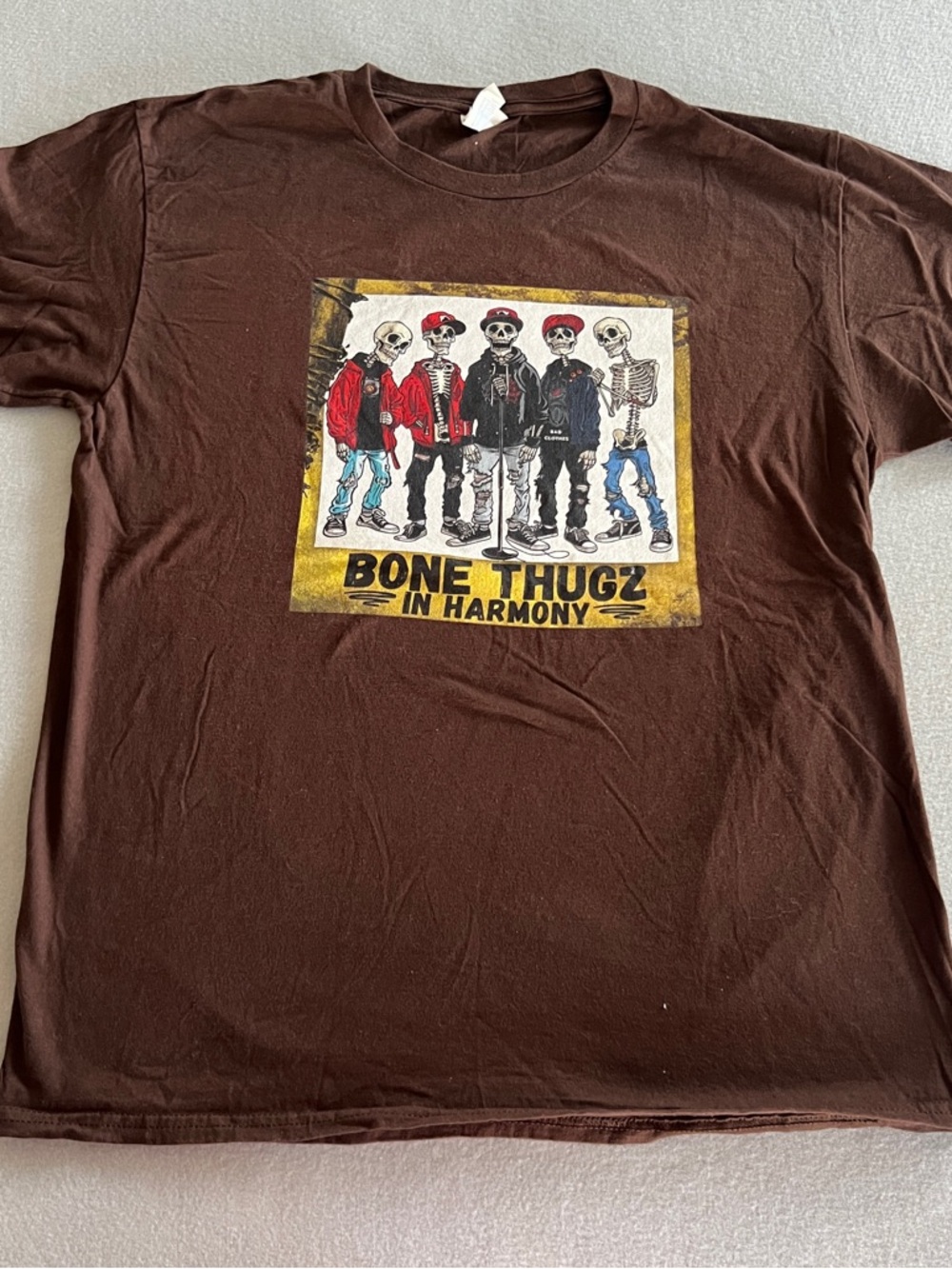 Bone Thugz In Harmony Graphic Short Sleeve Tee - Brown - Picture 2 of 4